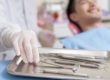 adult patient getting dental braces